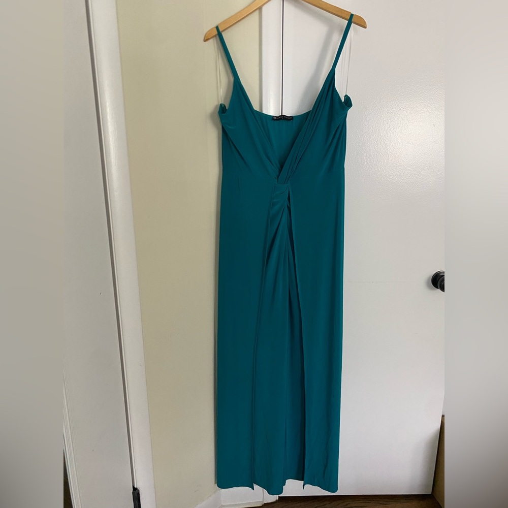 Teal Sleeveless Jumpsuit